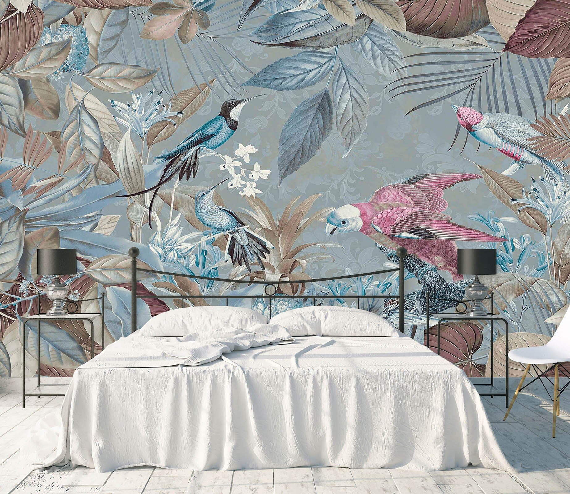 3D Bird Singing 1022 Andrea haase Wall Mural Wall Murals Wallpaper AJ Wallpaper 2 