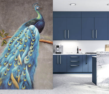 3D Flower Peacock 1837 Wall Murals Wallpaper AJ Wallpaper 2 