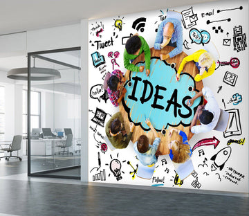 3D Cartoon Light Table 032 Wall Murals Wallpaper AJ Wallpaper 2 