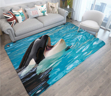3D Dolphin 6795 Non Slip Rug Mat Mat AJ Creativity Home 