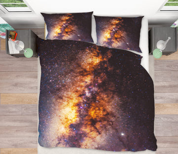 3D Starry Sky 16140 Bed Pillowcases Quilt