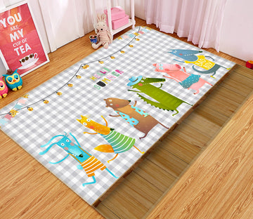 3D Little Animals 34089 Non Slip Rug Mat