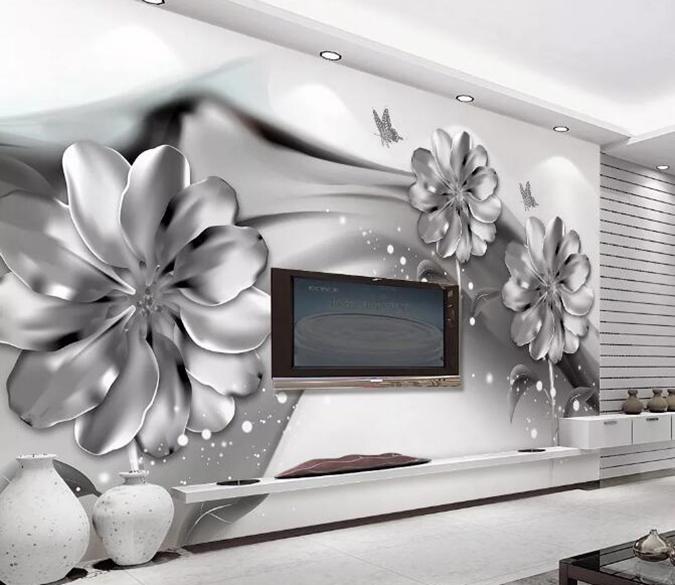 3D Modern Flower 1031 Wall Murals Wallpaper AJ Wallpaper 2 