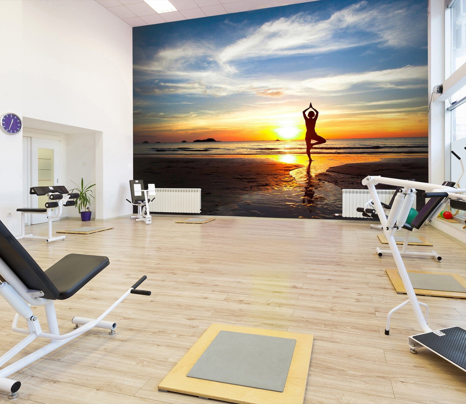 3D Sea Yoga 218 Wall Murals Wallpaper AJ Wallpaper 2 