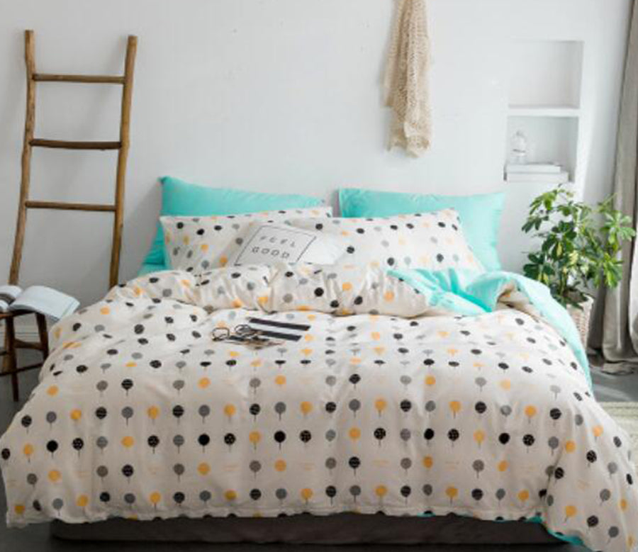 3D Wave Point 14154 Bed Pillowcases Quilt