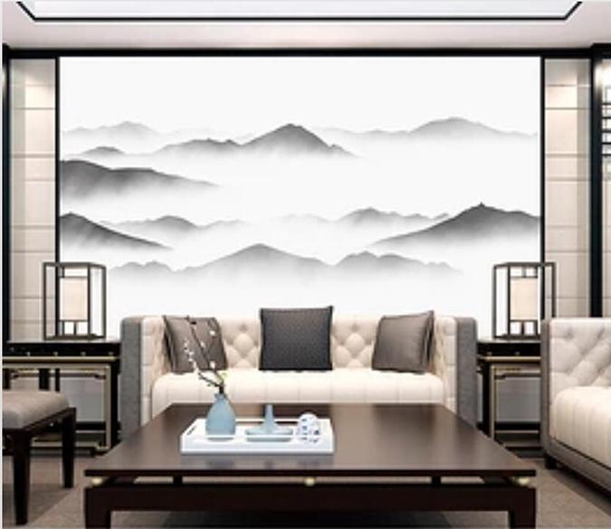 3D Misty Valley 470 Wall Murals Wallpaper AJ Wallpaper 2 