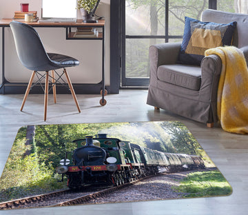 3D Train Tree 68097 Vehicle Non Slip Rug Mat