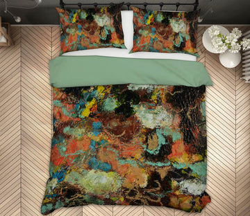 3D Color Graffiti 103 Allan P. Friedlander Bedding Bed Pillowcases Quilt Quiet Covers AJ Creativity Home 