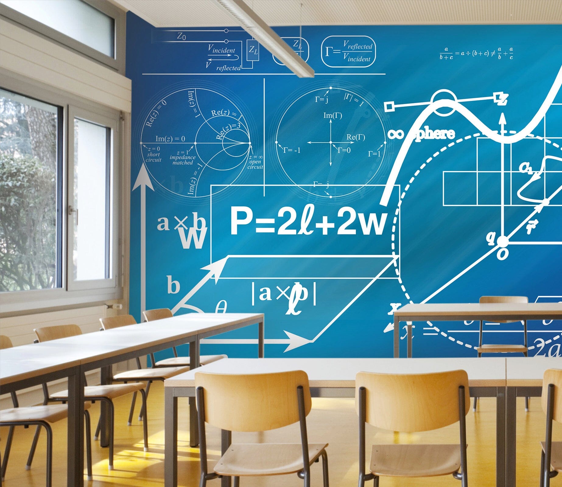 3D Maths Formula 158 Wall Murals Wallpaper AJ Wallpaper 2 