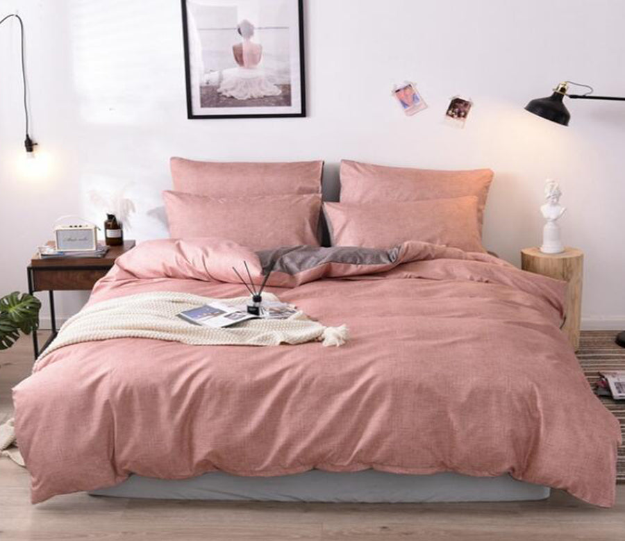 3D Pink 12020 Bed Pillowcases Quilt