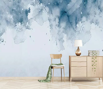 3D Abstract Blue WG163 Wall Murals