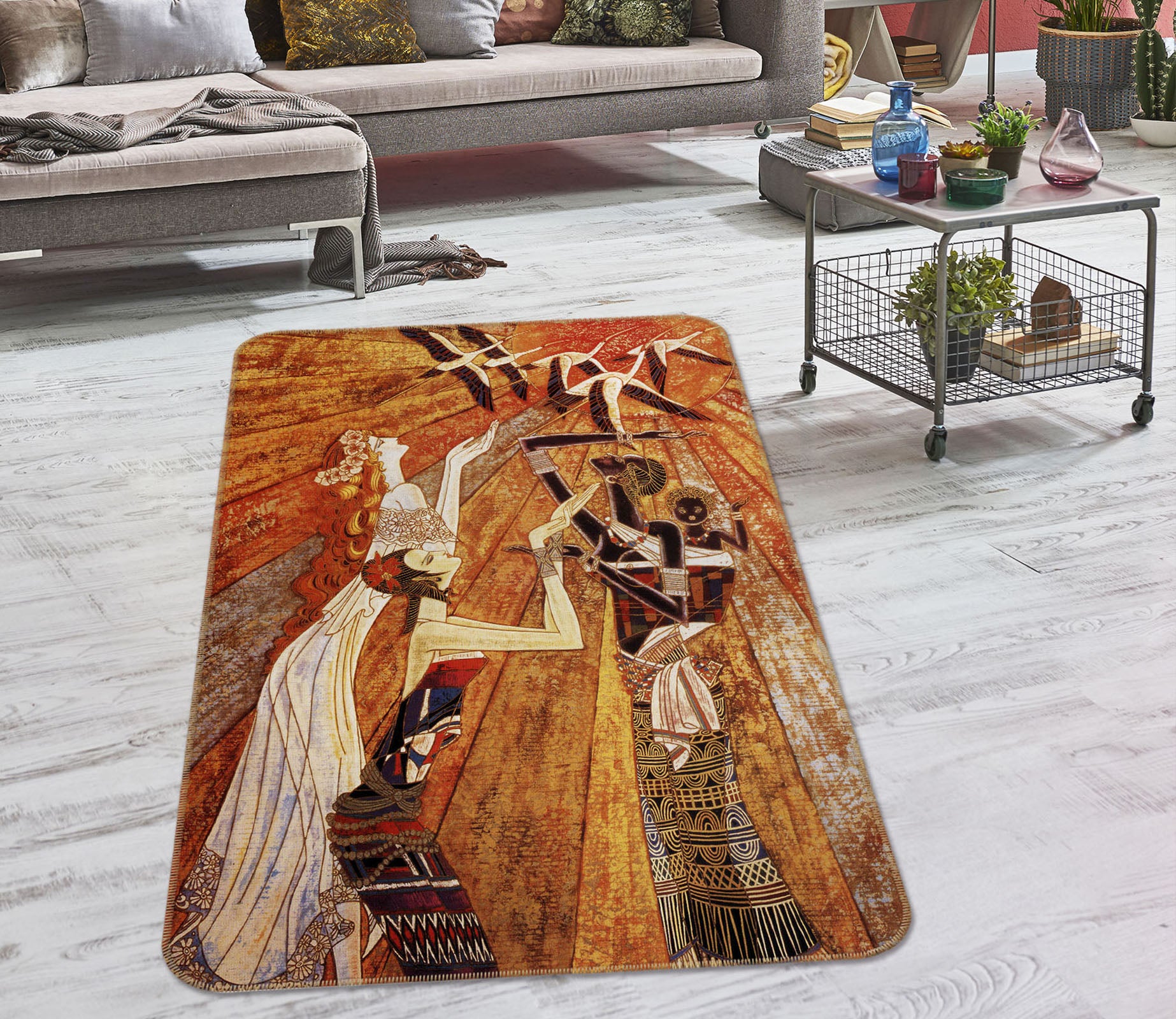 3D Pattern 33217 Non Slip Rug Mat