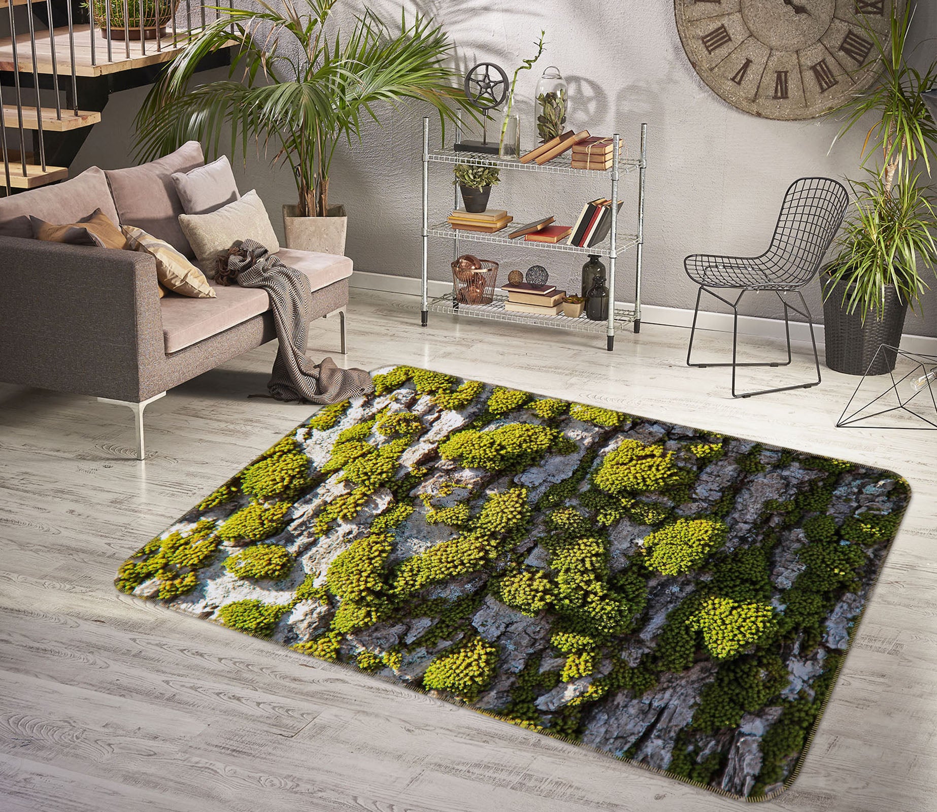 3D Trees 35190 Non Slip Rug Mat