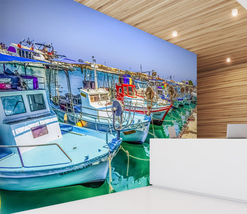 3D Fishing Boat 006 Vehicle Wall Murals