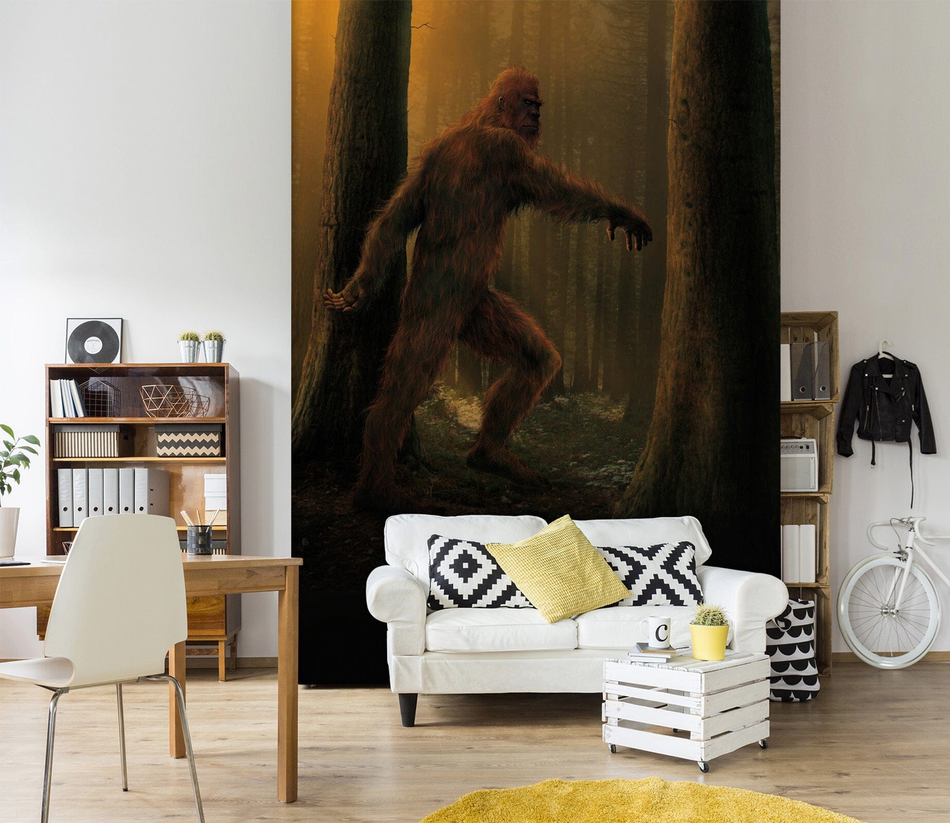 3D Scientist Forest 1410 Wall Murals Exclusive Designer Vincent Wallpaper AJ Wallpaper 2 