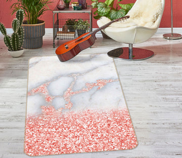 3D Pink Petals 147 Uta Naumann Rug Non Slip Rug Mat