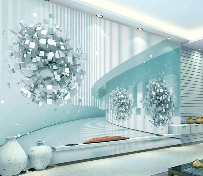 3D Geometric Patterns 979 Wall Murals Wallpaper AJ Wallpaper 2 