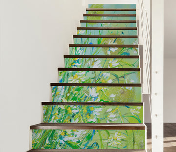 3D Fresh Daisy 830 Skromova Marina Stair Risers