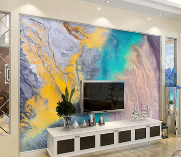 3D Color Graffiti 2077 Wall Murals Wallpaper AJ Wallpaper 2 