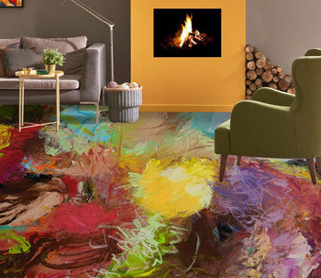 3D Colorful Texture 9936 Allan P. Friedlander Floor Mural