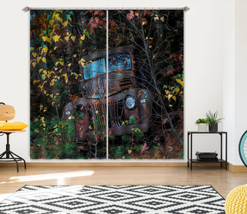 3D Scrap Car 86071 Jerry LoFaro Curtain Curtains Drapes