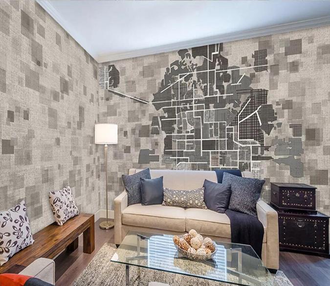 3D Modern Lines 904 Wall Murals Wallpaper AJ Wallpaper 2 