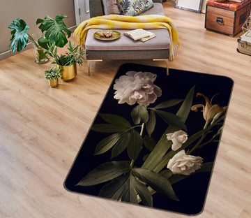 3D Flowers 26093 Non Slip Rug Mat