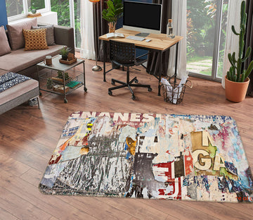 3D Pattern 31078 Non Slip Rug Mat