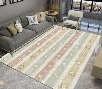 3D Colored Flowers WG518 Non Slip Rug Mat Mat AJ Creativity Home 