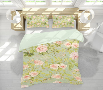 3D Pink Flower 150 Uta Naumann Bedding Bed Pillowcases Quilt Quiet Covers AJ Creativity Home 