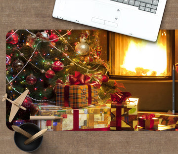 3D Pile Of Gifts 51163 Christmas Desk Mat Xmas