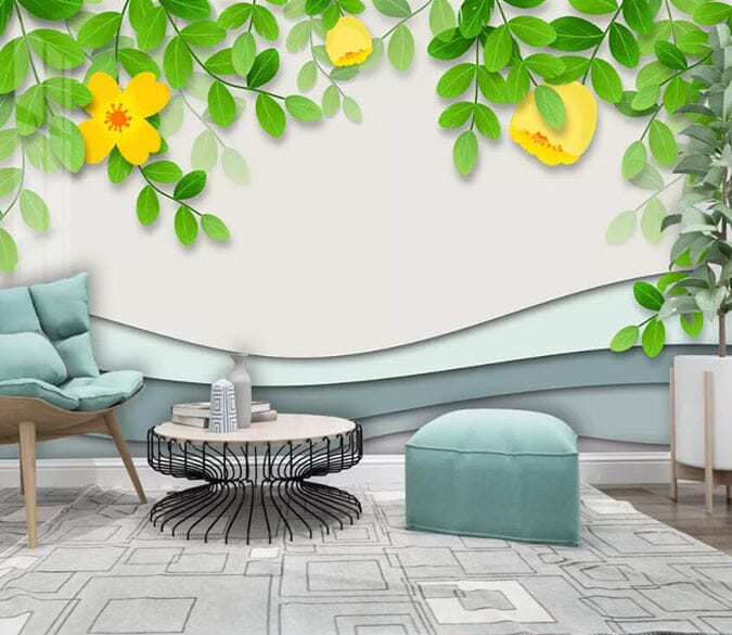 3D Butterfly Flower 2930 Wall Murals Wallpaper AJ Wallpaper 2 