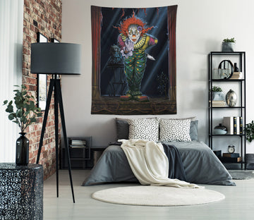 3D Clown 11737 Vincent Tapestry Hanging Cloth Hang