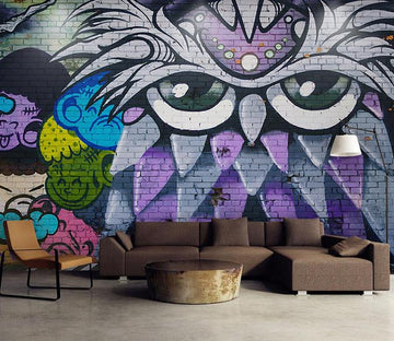 3D Owl 612 Wall Murals Wallpaper AJ Wallpaper 2 