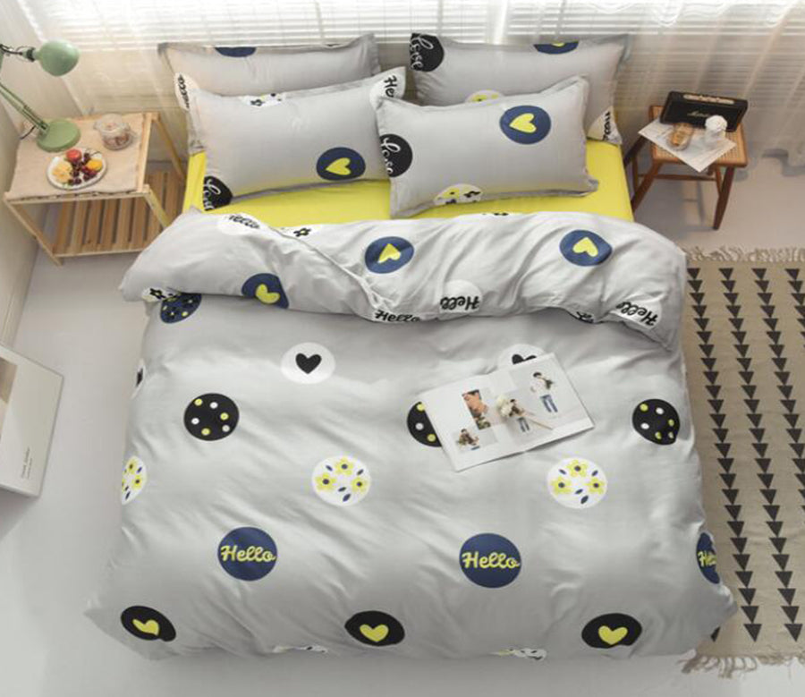 3D Circle 13137 Bed Pillowcases Quilt