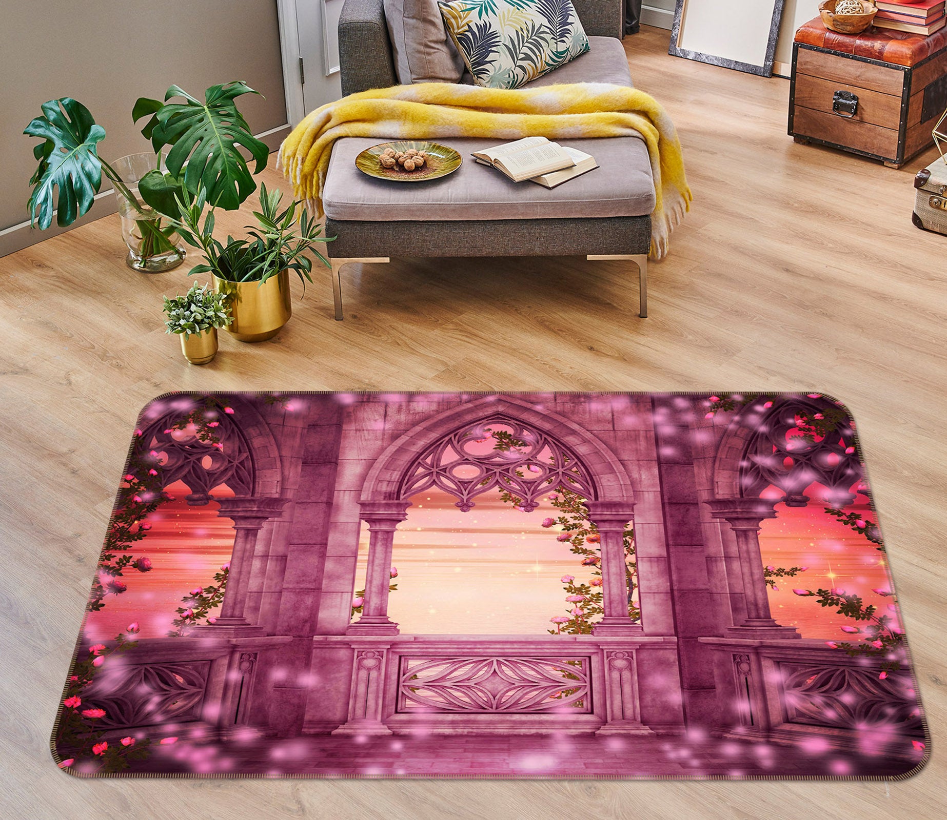3D Windowsill 34202 Non Slip Rug Mat