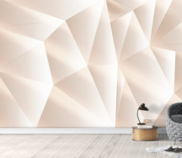 3D White Geometry WG112 Wall Murals Wallpaper AJ Wallpaper 2 