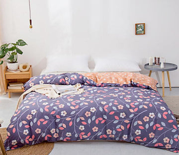 3D Fuchsia Floral 2038 Bed Pillowcases Quilt