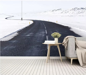3D Heavy Snow Road 2012 Wall Murals Wallpaper AJ Wallpaper 2 