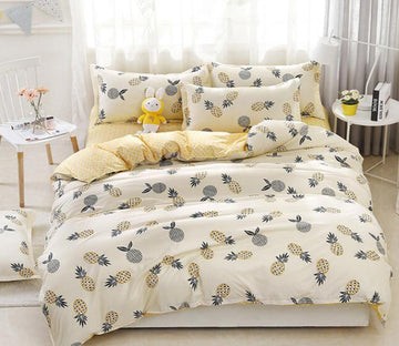 3D Small Pineapple Pattern 12054 Bed Pillowcases Quilt