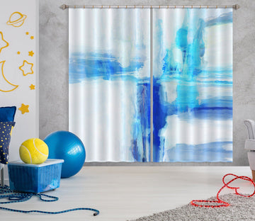3D Blue Dream 063 Michael Tienhaara Curtain Curtains Drapes Curtains AJ Creativity Home 