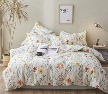 3D Flower Bush 15174 Bed Pillowcases Quilt