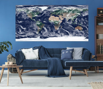 3D Abstract Art 254 World Map Wall Sticker Wallpaper AJ Wallpaper 2 