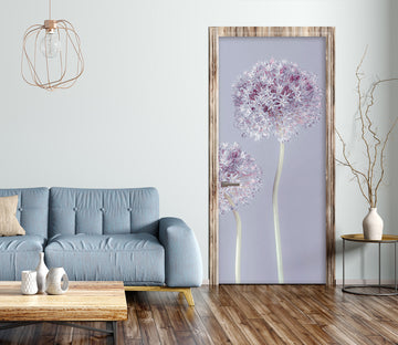 3D Ball Flower 10657 Assaf Frank Door Mural