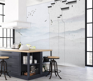 3D White City Wall 1597 Wall Murals Wallpaper AJ Wallpaper 2 