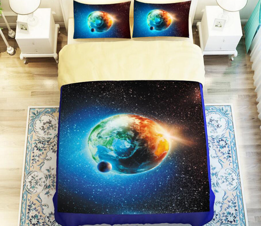 3D Beautiful Earth 1191 Bed Pillowcases Quilt