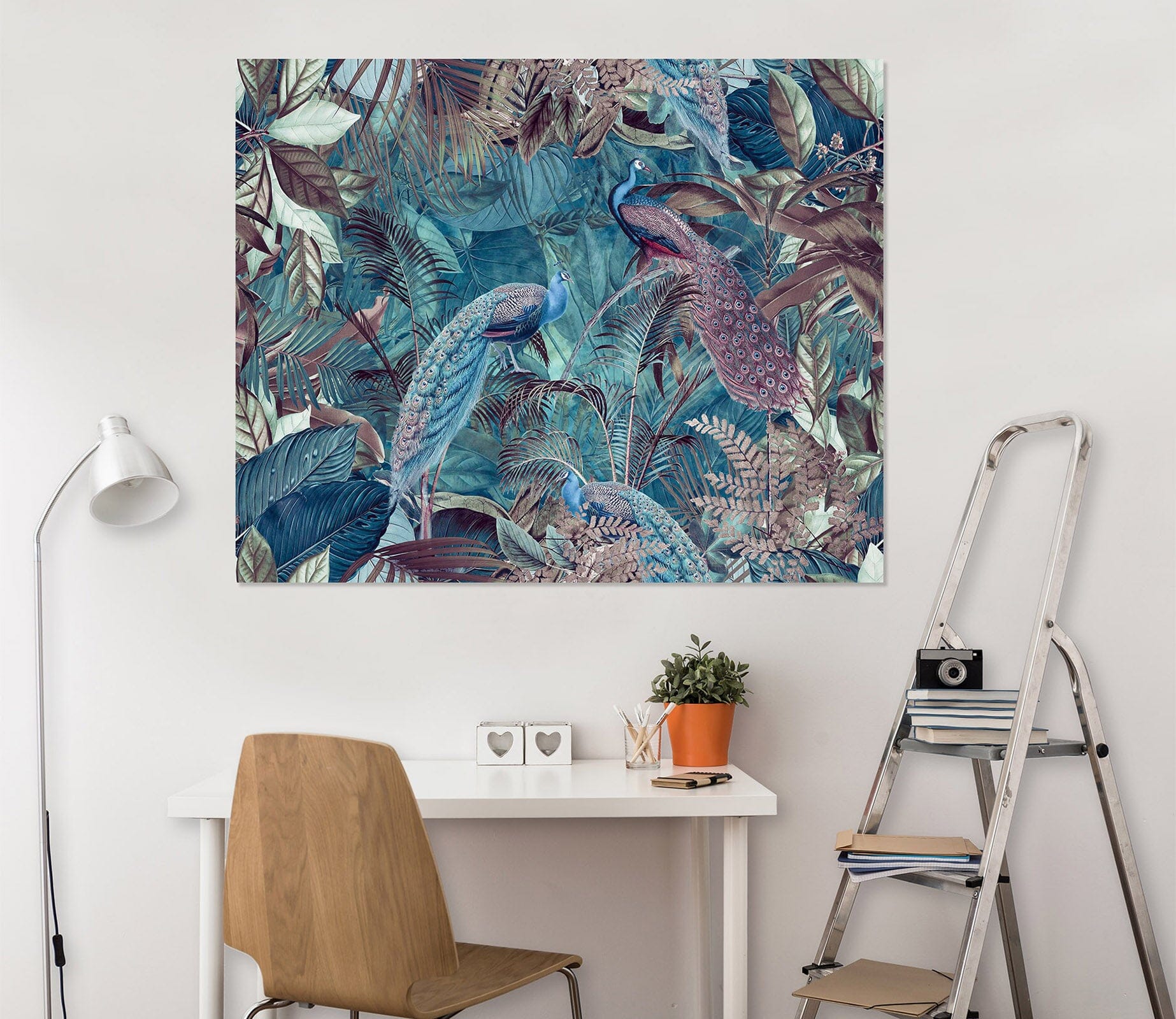 3D Forest Peacock 110 Andrea haase Wall Sticker Wallpaper AJ Wallpaper 2 