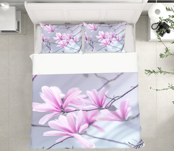3D Pink Flower 6944 Assaf Frank Bedding Bed Pillowcases Quilt Cover Duvet Cover
