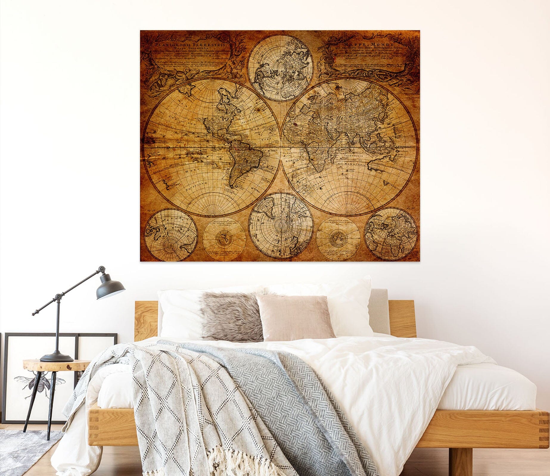 3D Beautiful World 135 World Map Wall Sticker Wallpaper AJ Wallpaper 2 