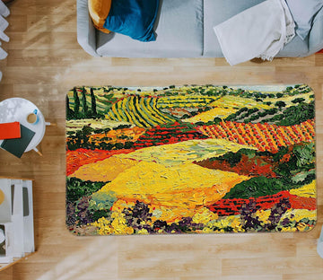 3D Early Clouds 1023 Allan P. Friedlander Rug Non Slip Rug Mat Mat AJ Creativity Home 